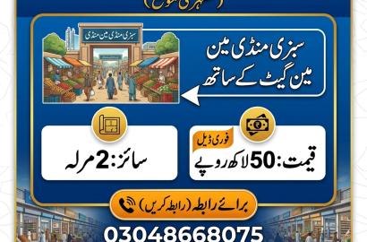 2 Marla Commercial Shops